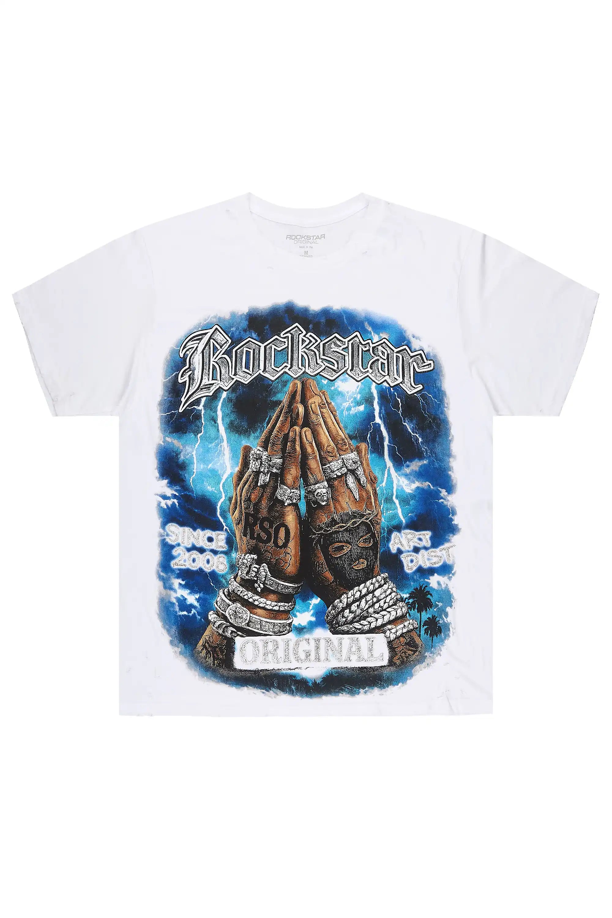 Thorne White Oversized Graphic T-Shirt - image 1