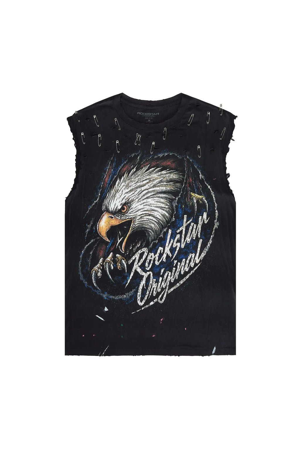 Kartal Black Oversized Cut Sleeve T-Shirt - image 1