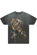 Moxley Charcoal Oversized Graphic T-Shirt - image 1