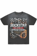 Cleaveland Charcoal Oversized Graphic T-Shirt - image 1