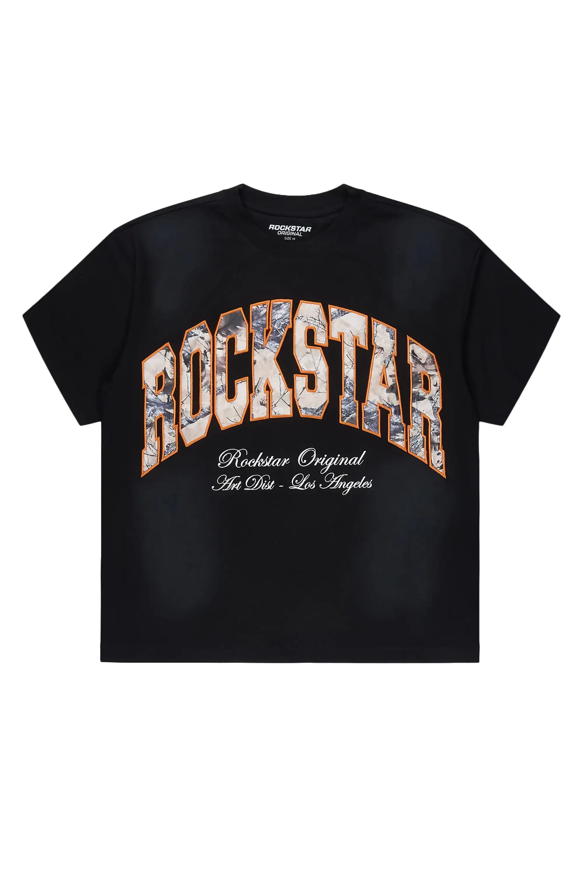 Alas Black Boxy Crop Tee - image 1
