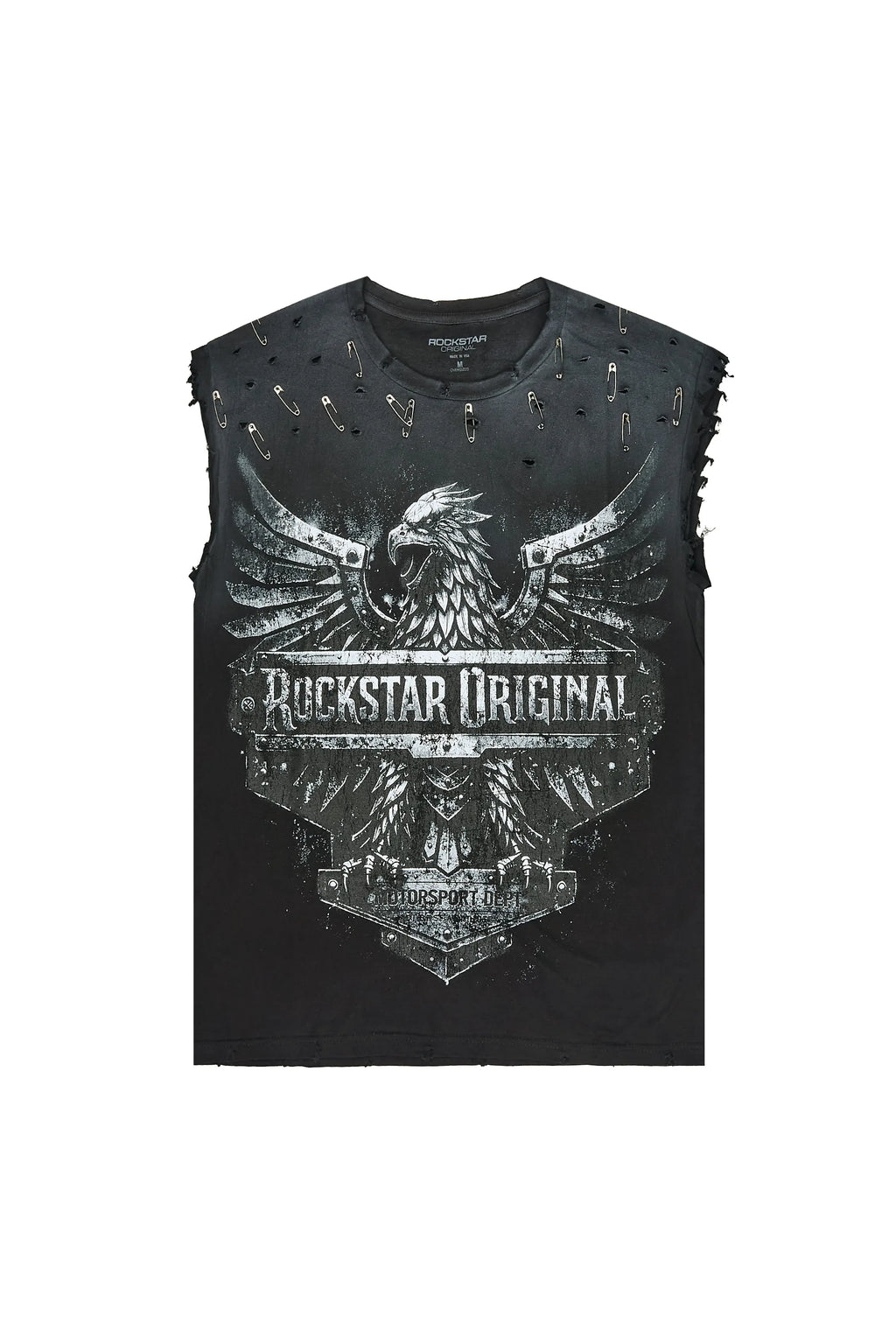 Wilsander Black Oversized Cut Off T-Shirt - image 1