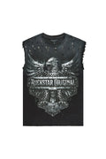 Wilsander Black Oversized Cut Off T-Shirt - image 1