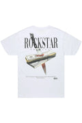 Dayte Nite White Graphic T-Shirt - image 1
