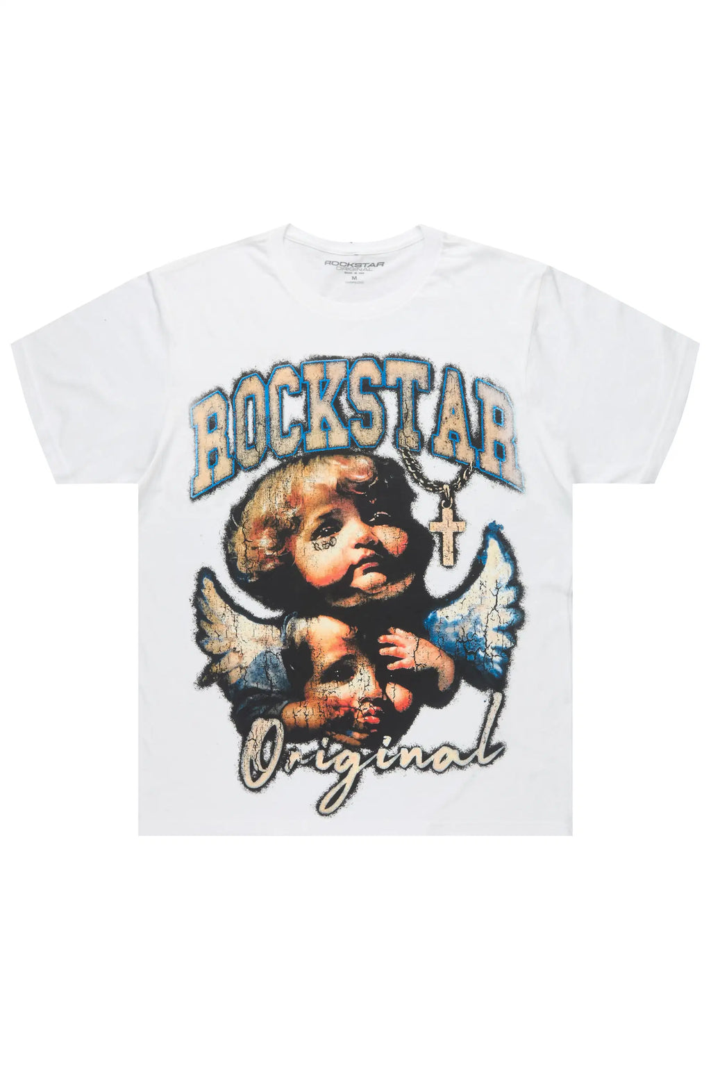 Deiter 2.0 White Oversized Graphic T-Shirt - image 1