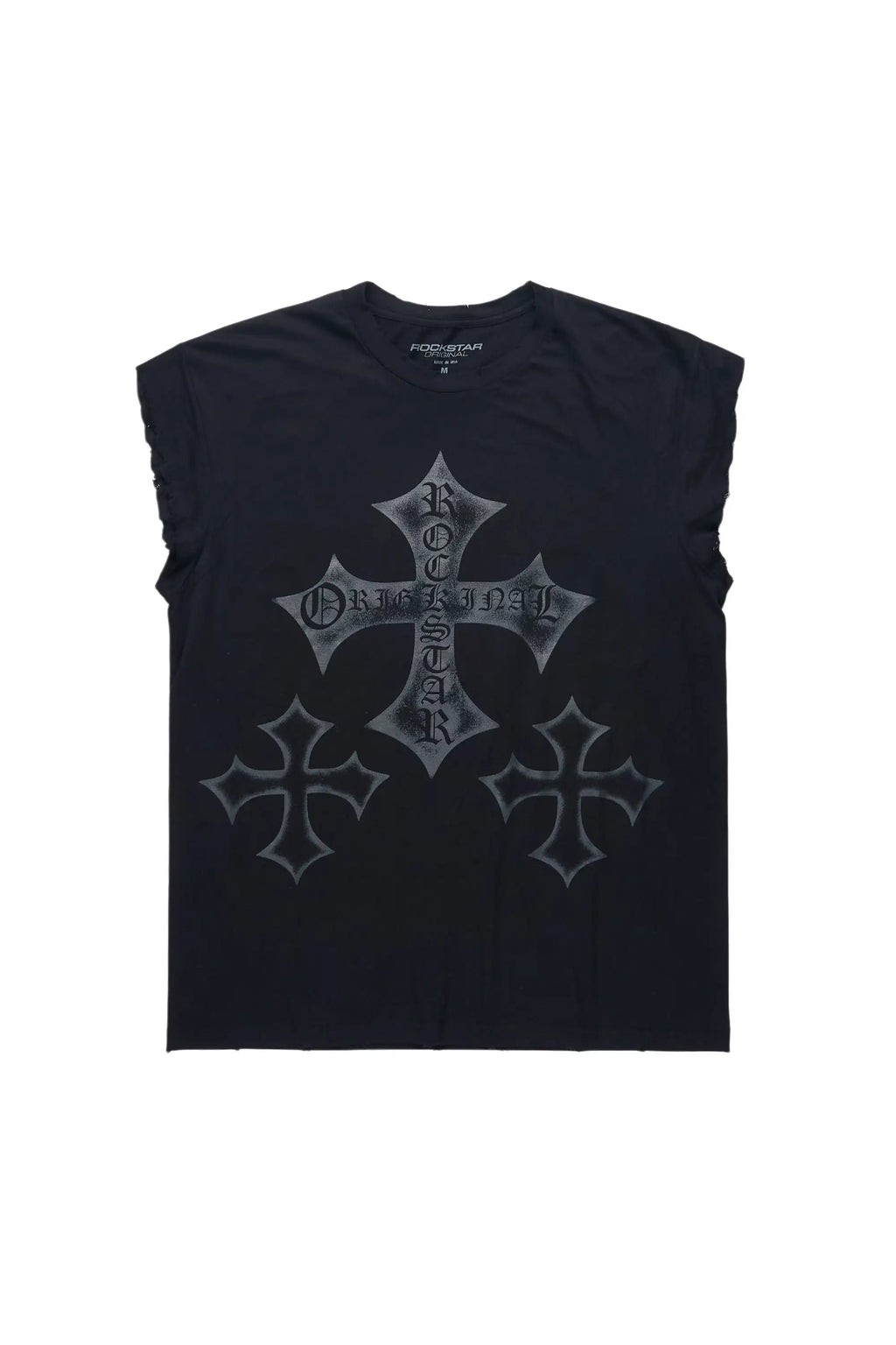 Marizon Black Cut Off Tee - image 1