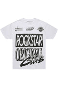 Rylok White/Black Oversized Graphic T-Shirt - image 1
