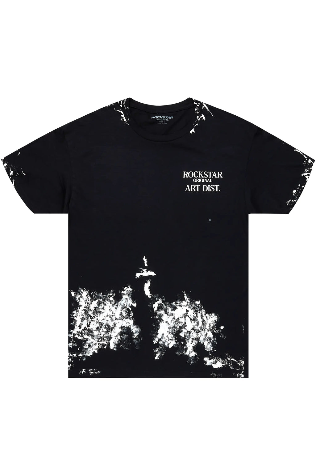 Filip Black/White Graphic Oversized T-Shirt - image 1