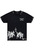Filip Black/White Graphic Oversized T-Shirt - image 1