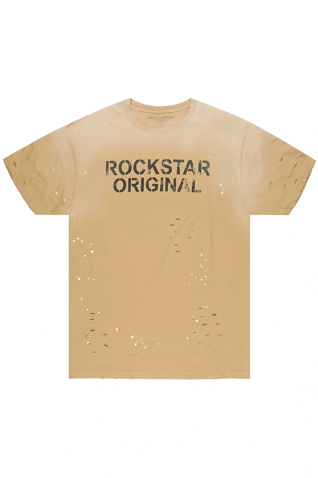 Reign Beige Oversized Graphic T-Shirt - image 1
