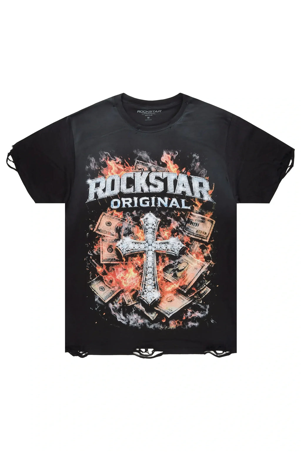 Moore Black Oversized Graphic T-Shirt - image 1