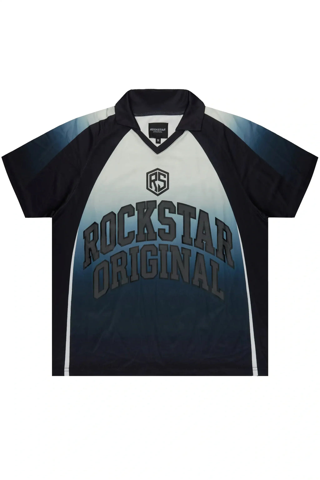 Ricco Black/White World Soccer Inspired Graphic Jersey - image 1