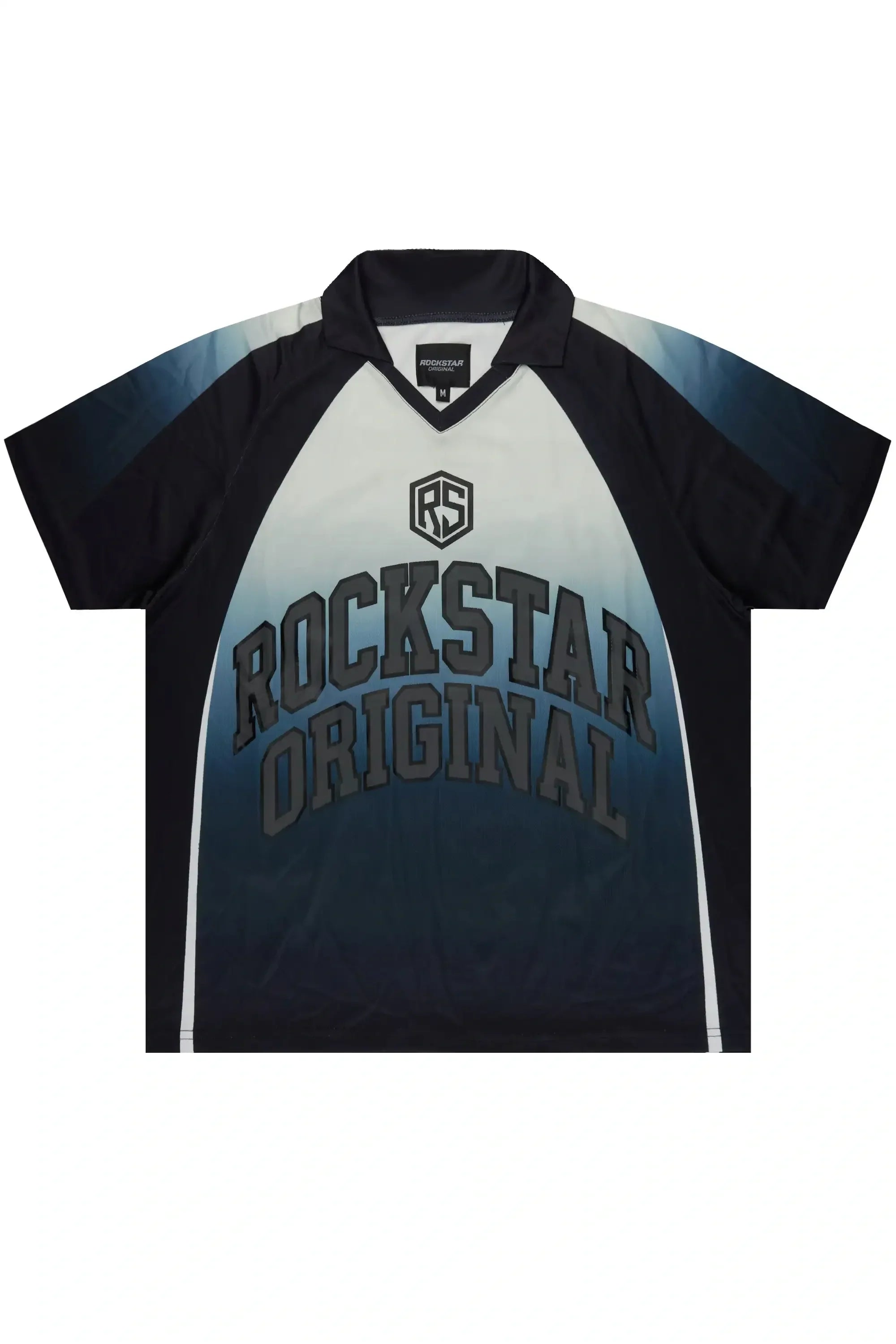 Ricco Black/White World Soccer Inspired Graphic Jersey - image 1