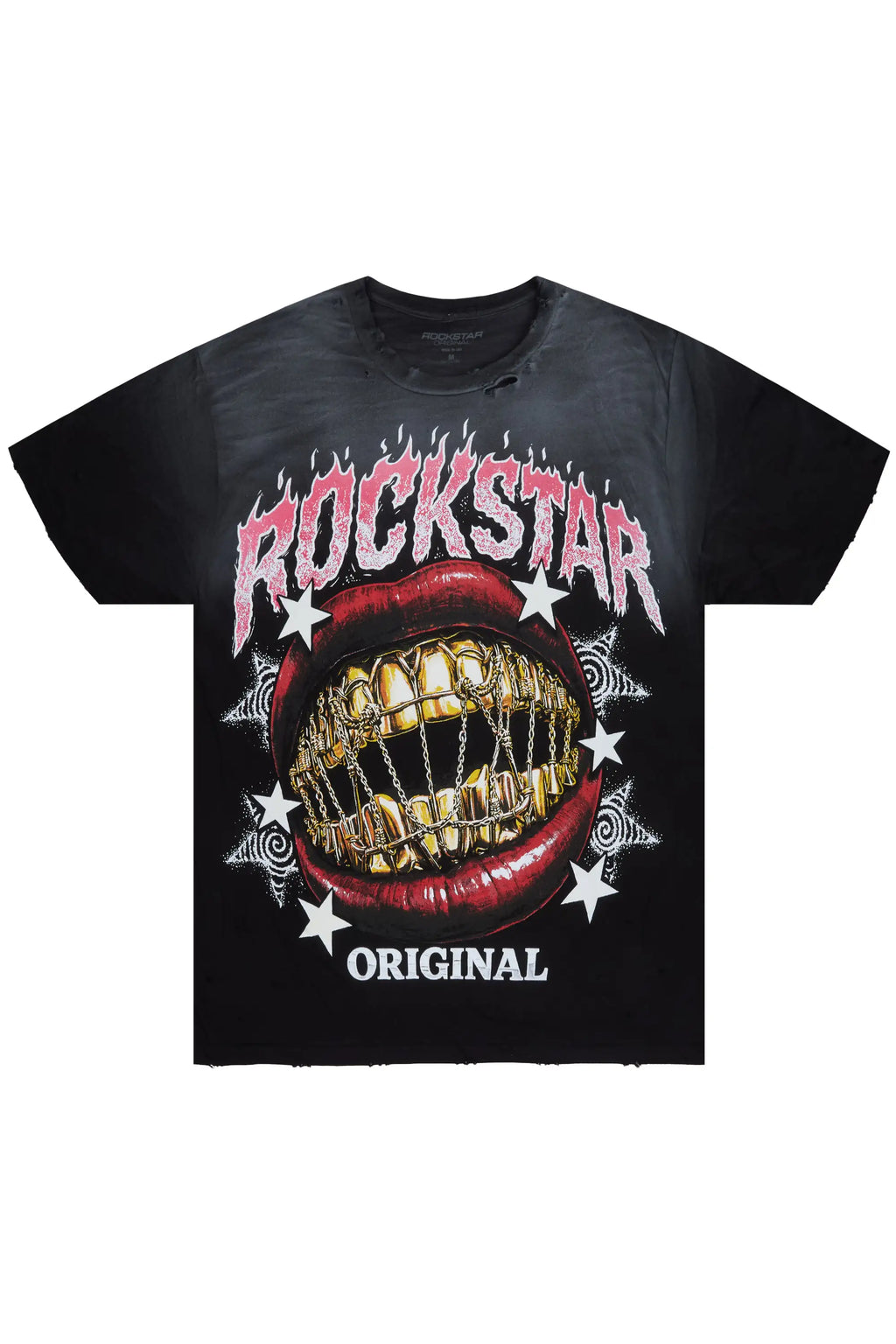 Glasina Black Oversized Graphic T-Shirt - image 1