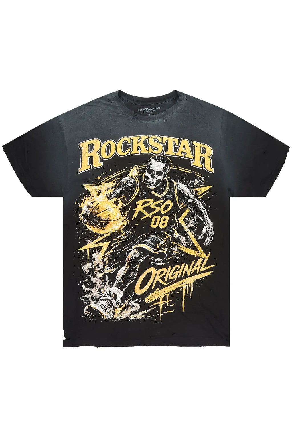 Mingo Black Oversized Graphic T-Shirt - image 1