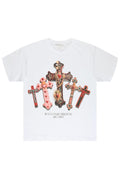 Xirel White Oversized Graphic T-Shirt - image 1
