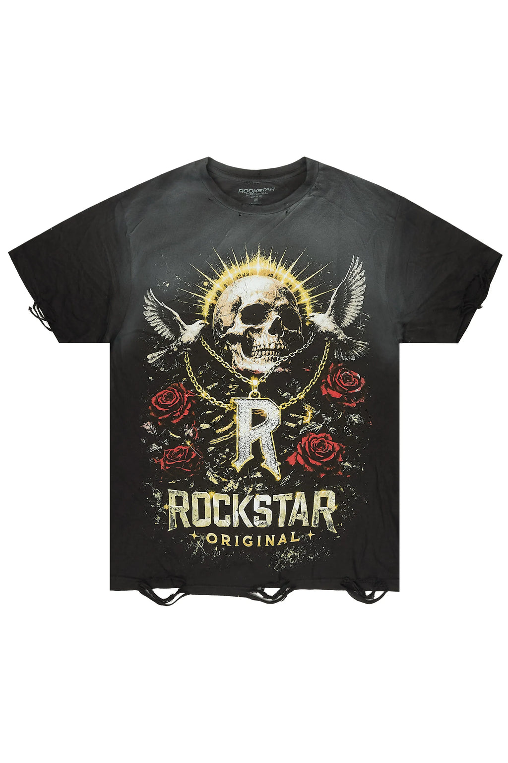 Caprie Black Oversized Graphic T-Shirt - image 1