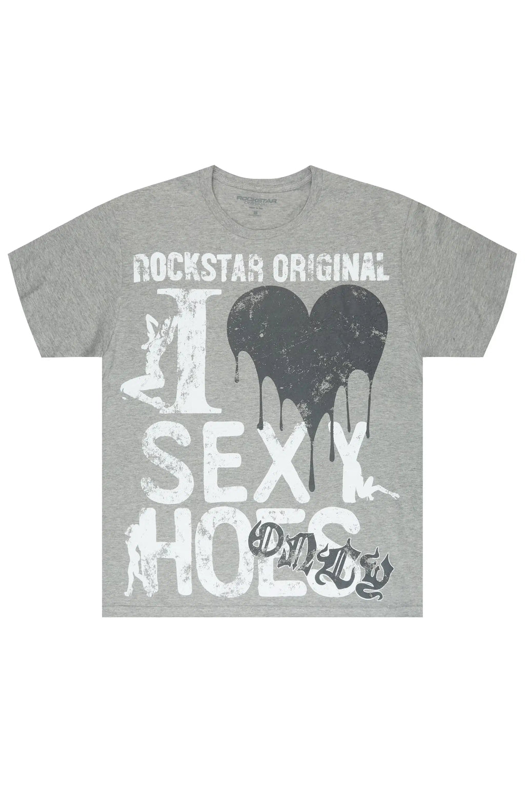 Sovar Grey Oversized Graphic T-Shirt - image 1