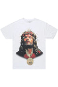 Amina 2.0 White Oversized Graphic T-Shirt - image 1