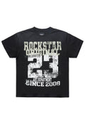 Kyvaris Black Oversized Graphic T-Shirt - image 1