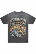 Wilzon Charcoal Oversized Graphic T-Shirt - image 1