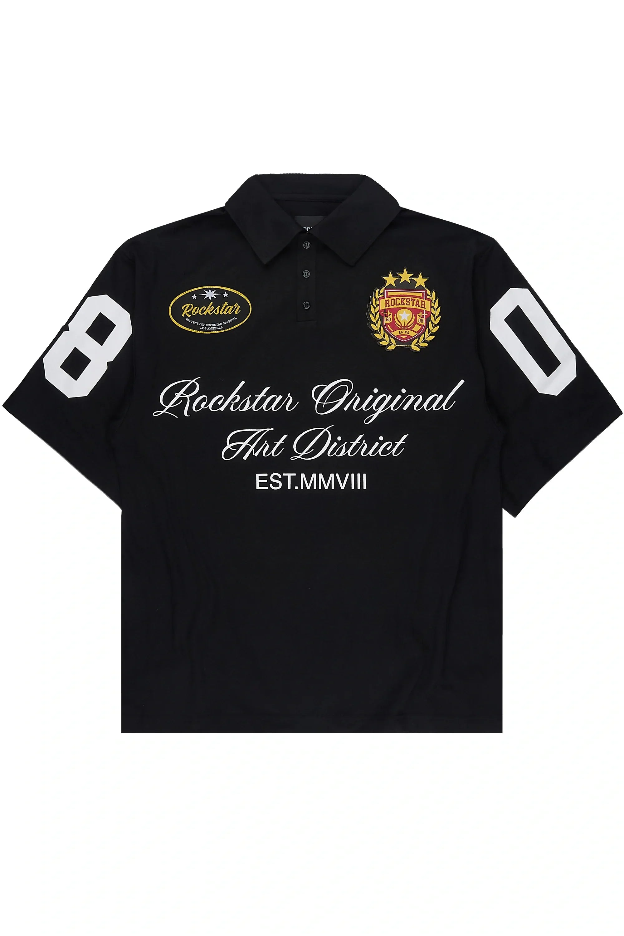 Amiro Black Polo Shirt - image 1