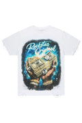 Contreras White Oversized Graphic T-Shirt - image 1