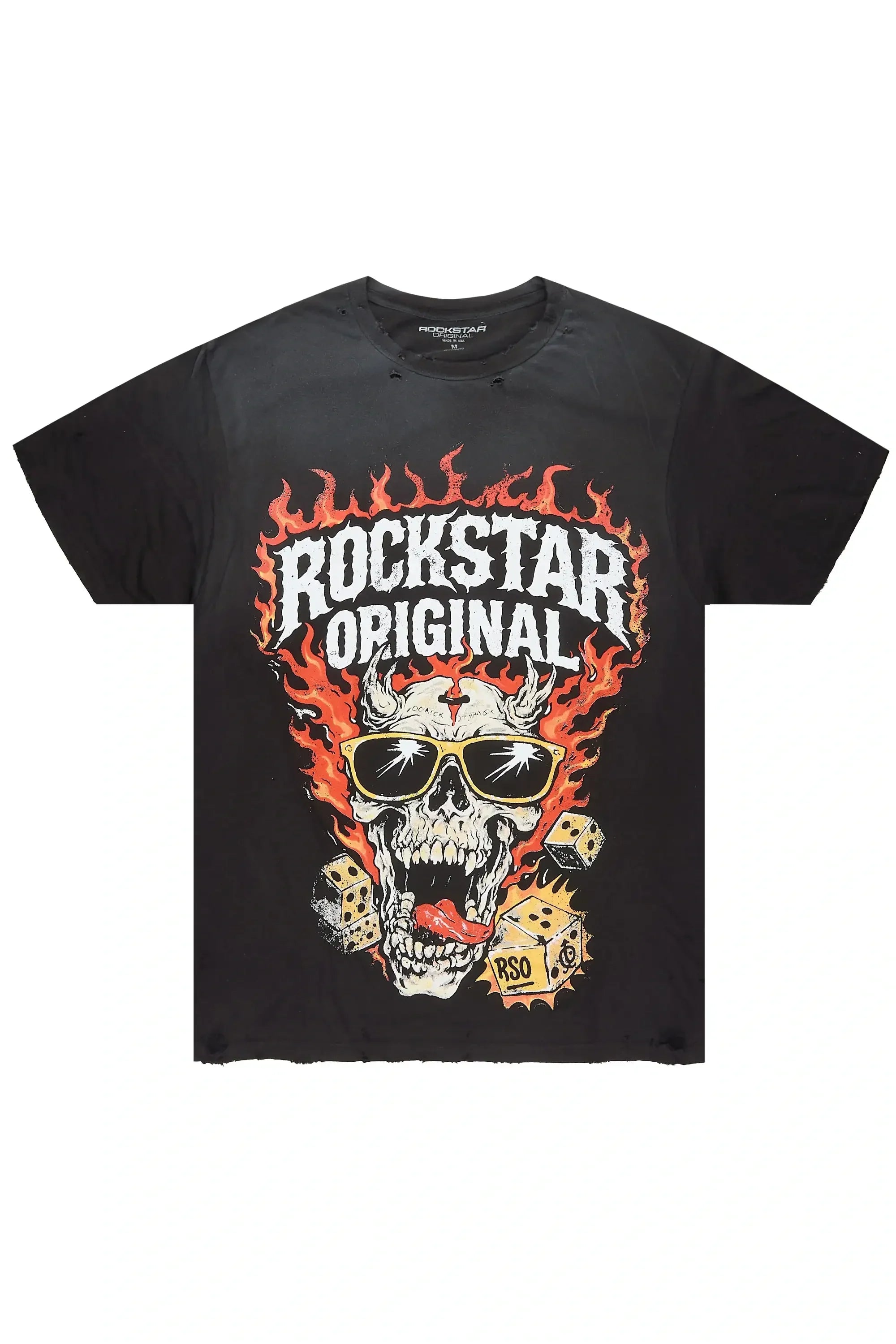Carmill Black Oversized Graphic T-Shirt - image 1