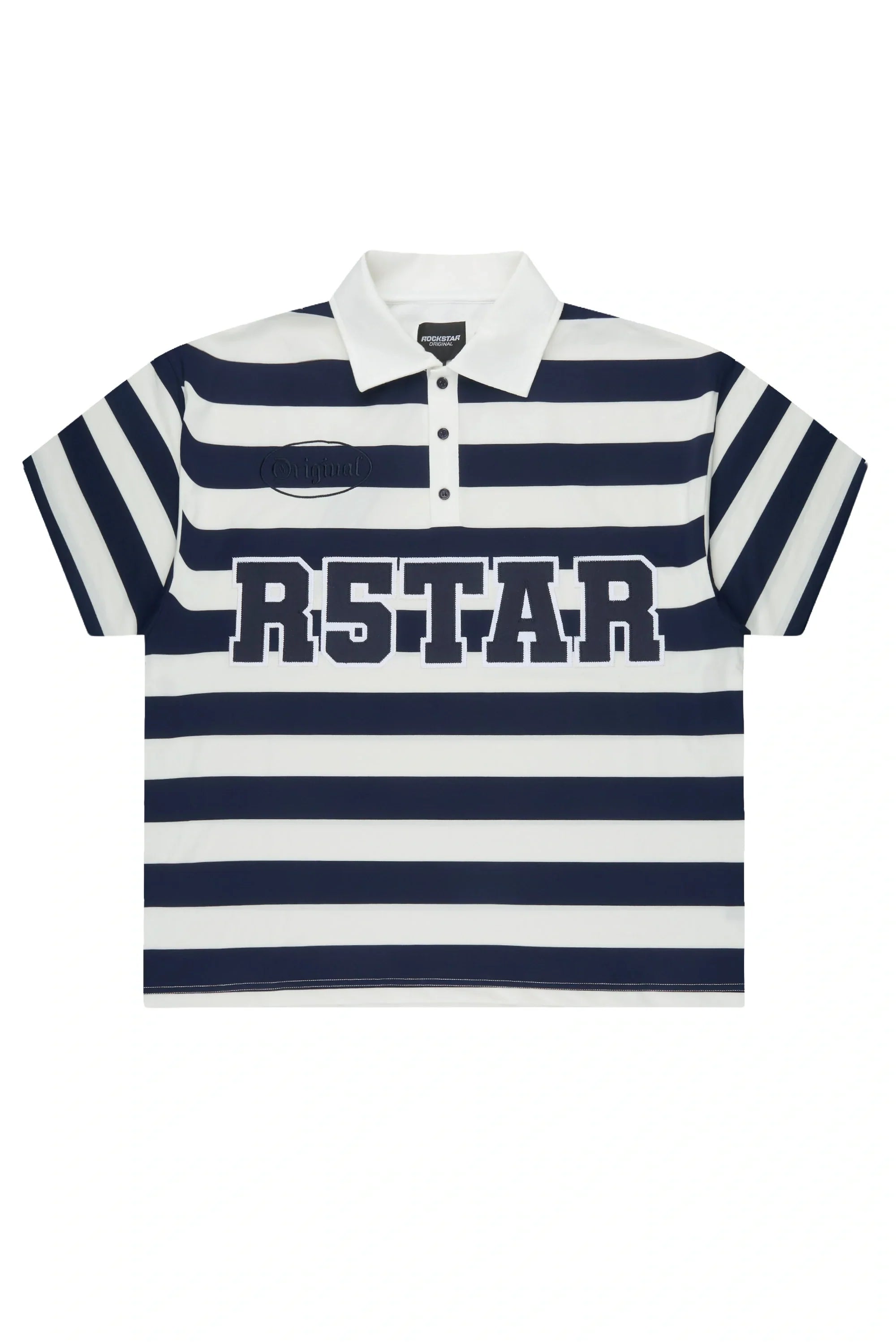 Fintan Navy Polo Shirt - image 1