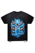 Cee Black Oversized Graphic T-Shirt - image 1