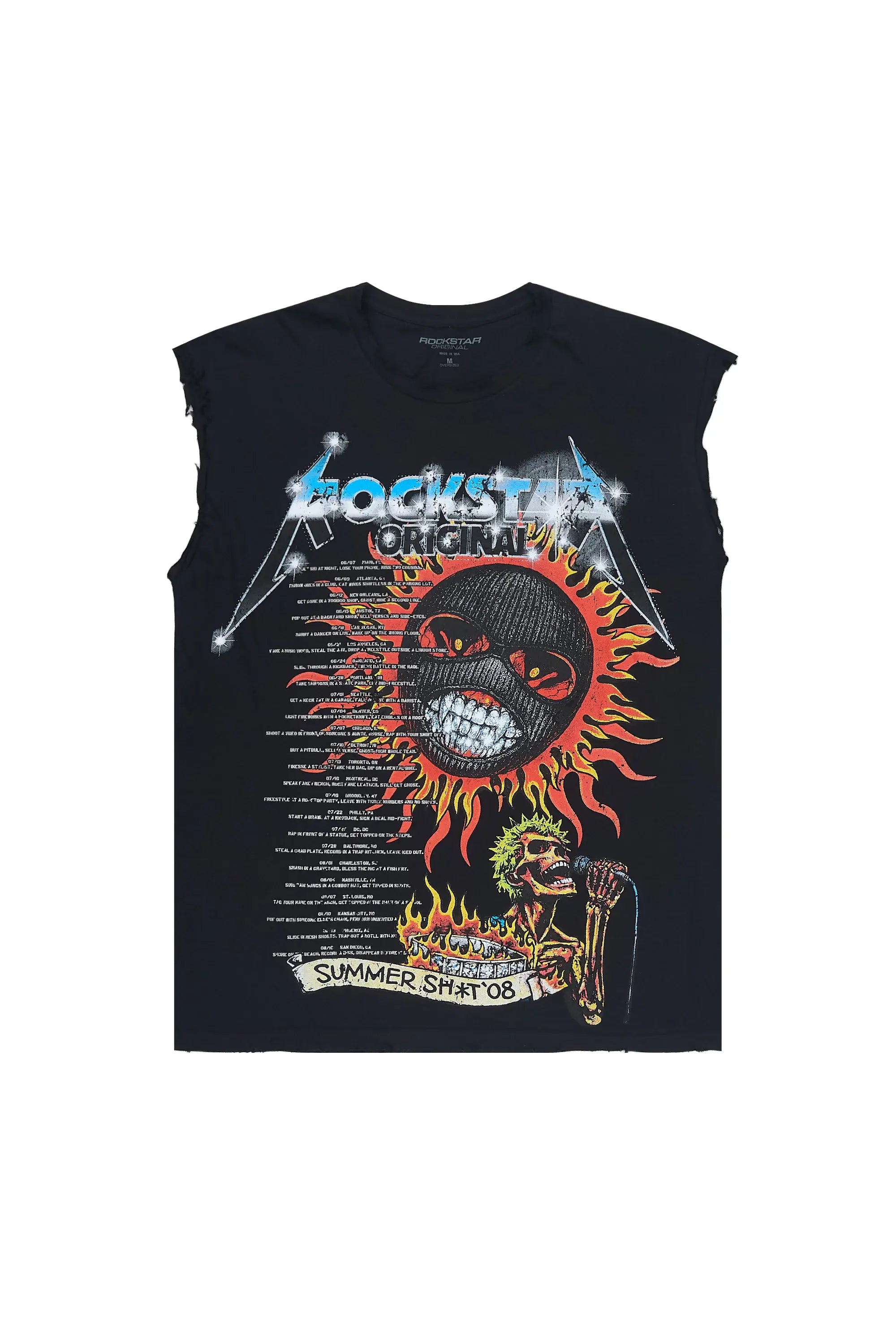 Rayvor Black Cut Off Tee - image 1