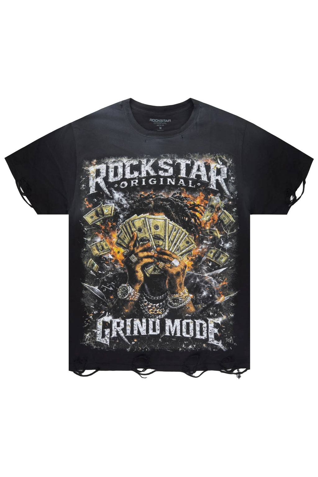 LaJordan Black Oversized Graphic T-Shirt - image 1