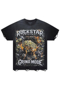 LaJordan Black Oversized Graphic T-Shirt - image 1
