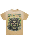 Mack Beige Oversized Graphic T-Shirt - image 1