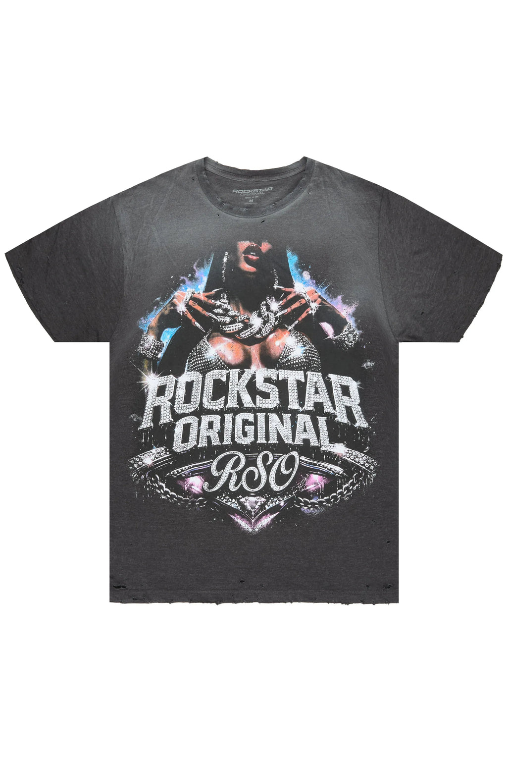 Newell Charcoal Oversized Graphic T-Shirt - image 1