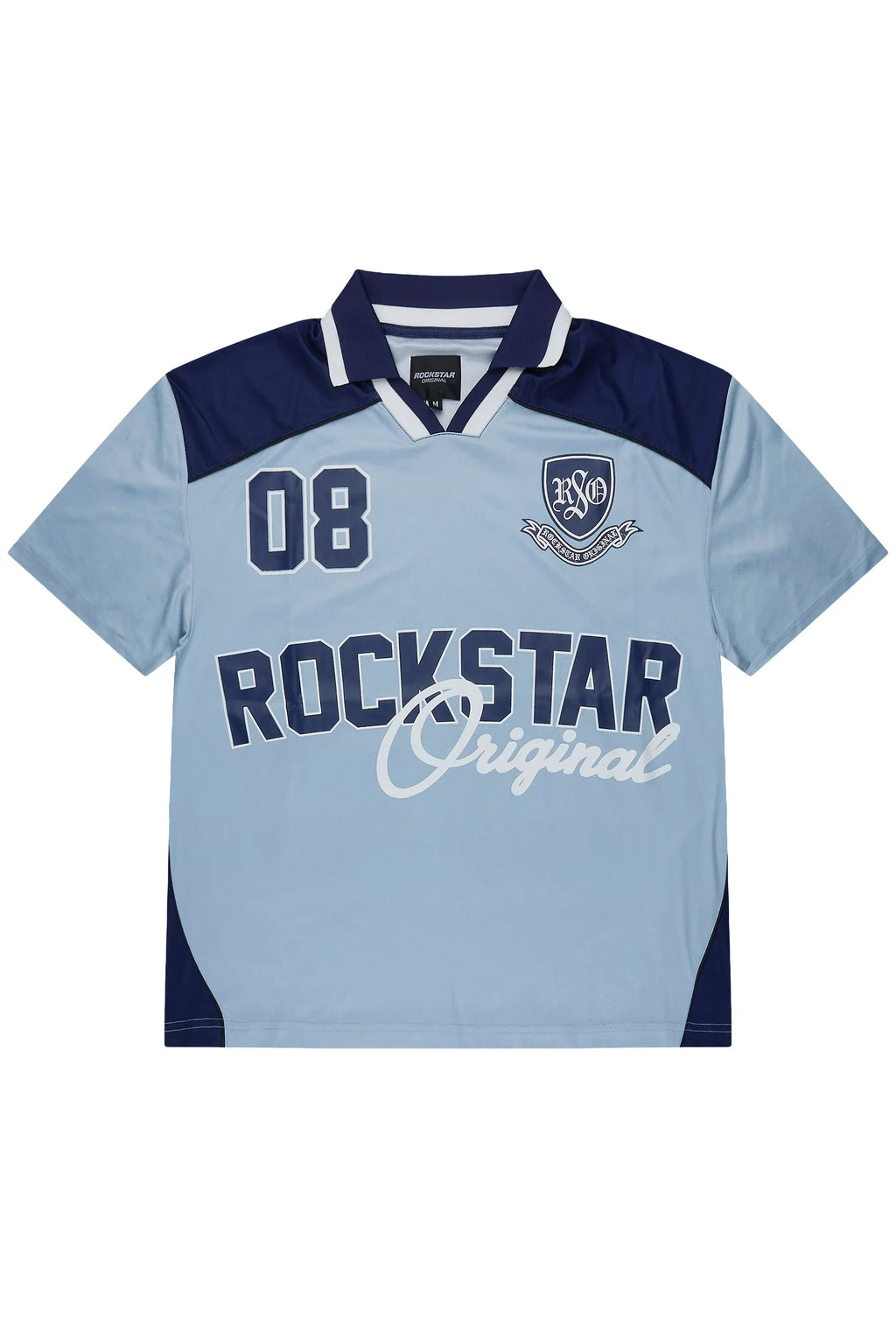 Roche Light Blue World Soccer Inspired Graphic Jersey - image 1