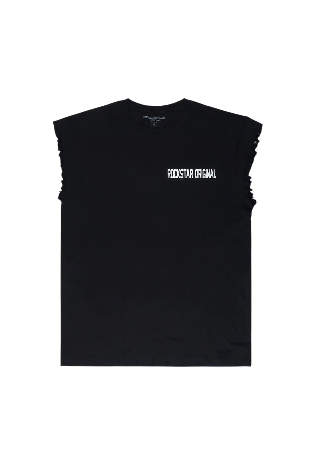Corven Black Cut Off T-Shirt - image 1