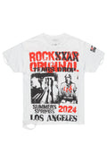 Omer White Oversized Graphic T-Shirt - image 1