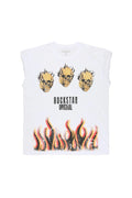 Maezar White Cut Off Tee - image 1
