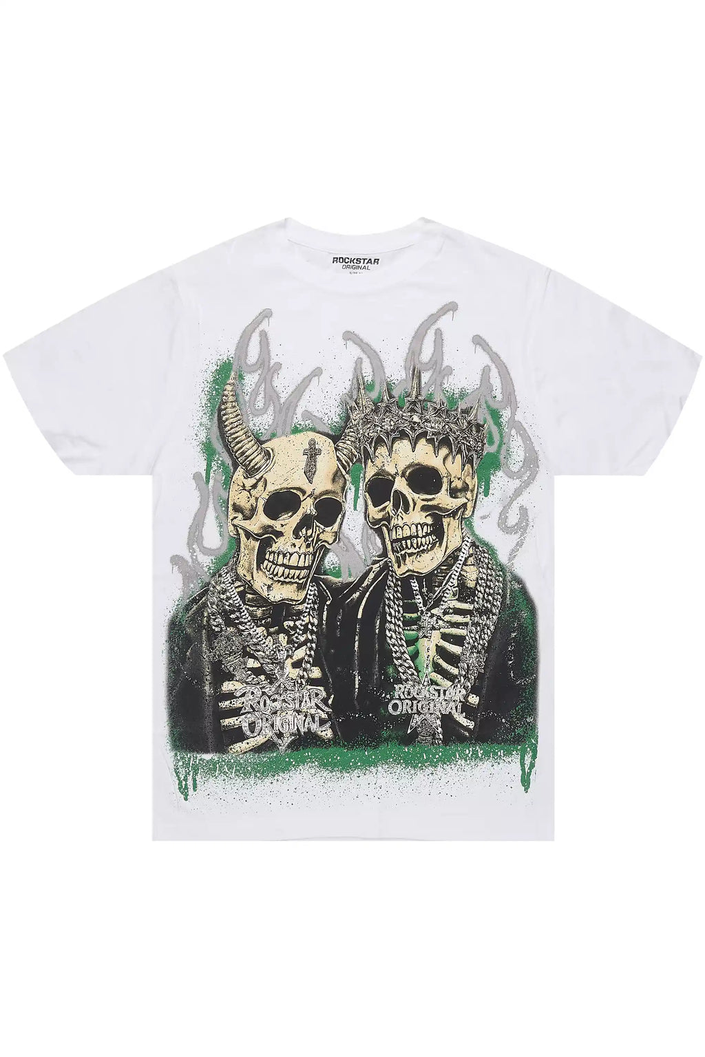 Kingston White Graphic T-Shirt - image 1