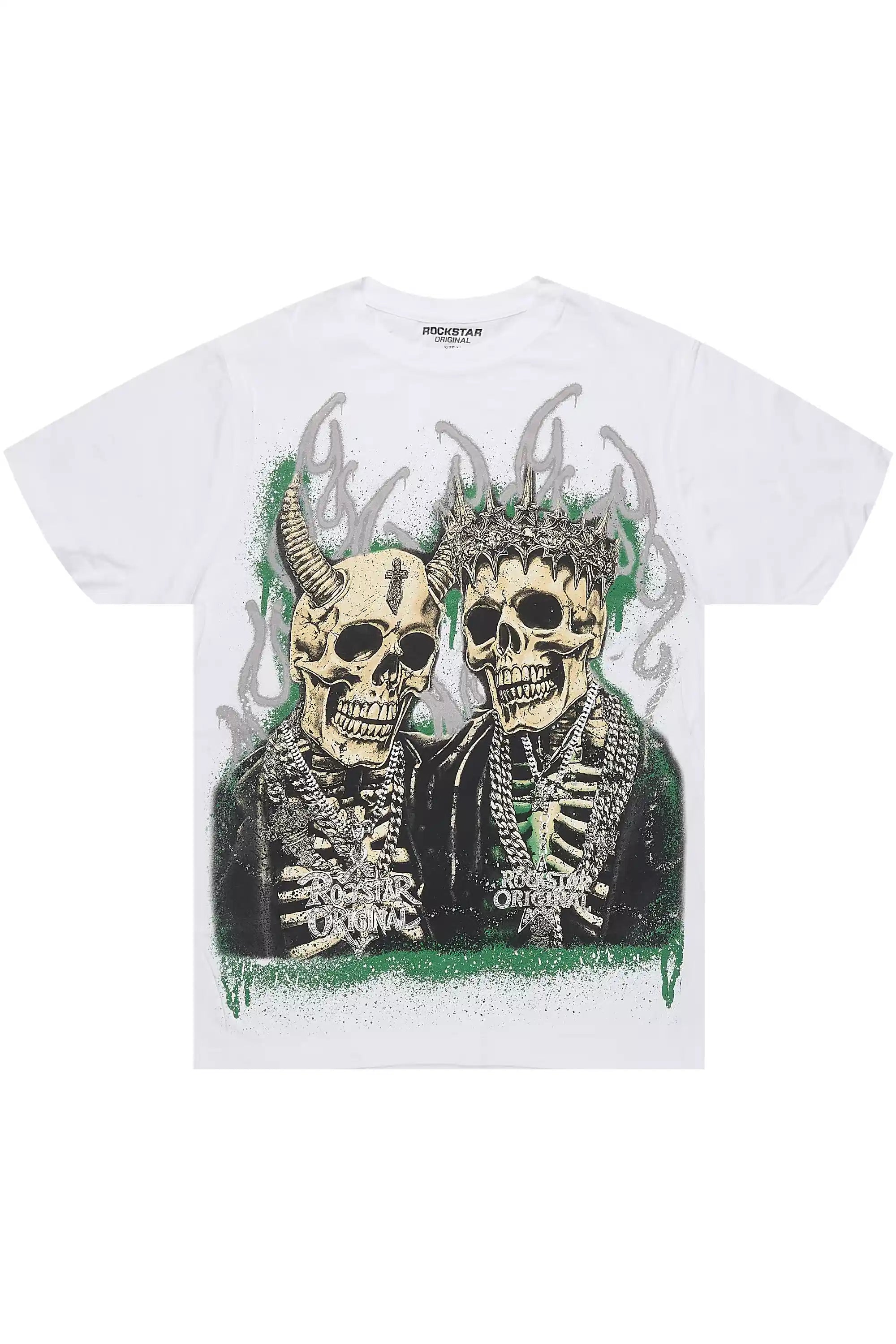 Kingston White Graphic T-Shirt - image 1