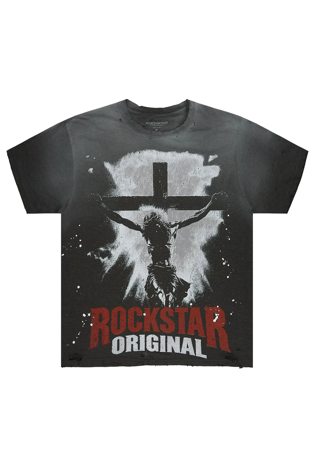 Wafers Charcoal Oversized Graphic T-Shirt - image 1