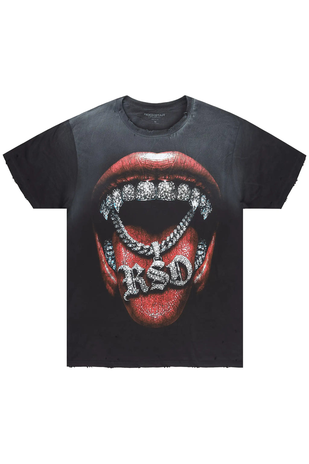 Noctis Black Oversized Graphic T-Shirt - image 1