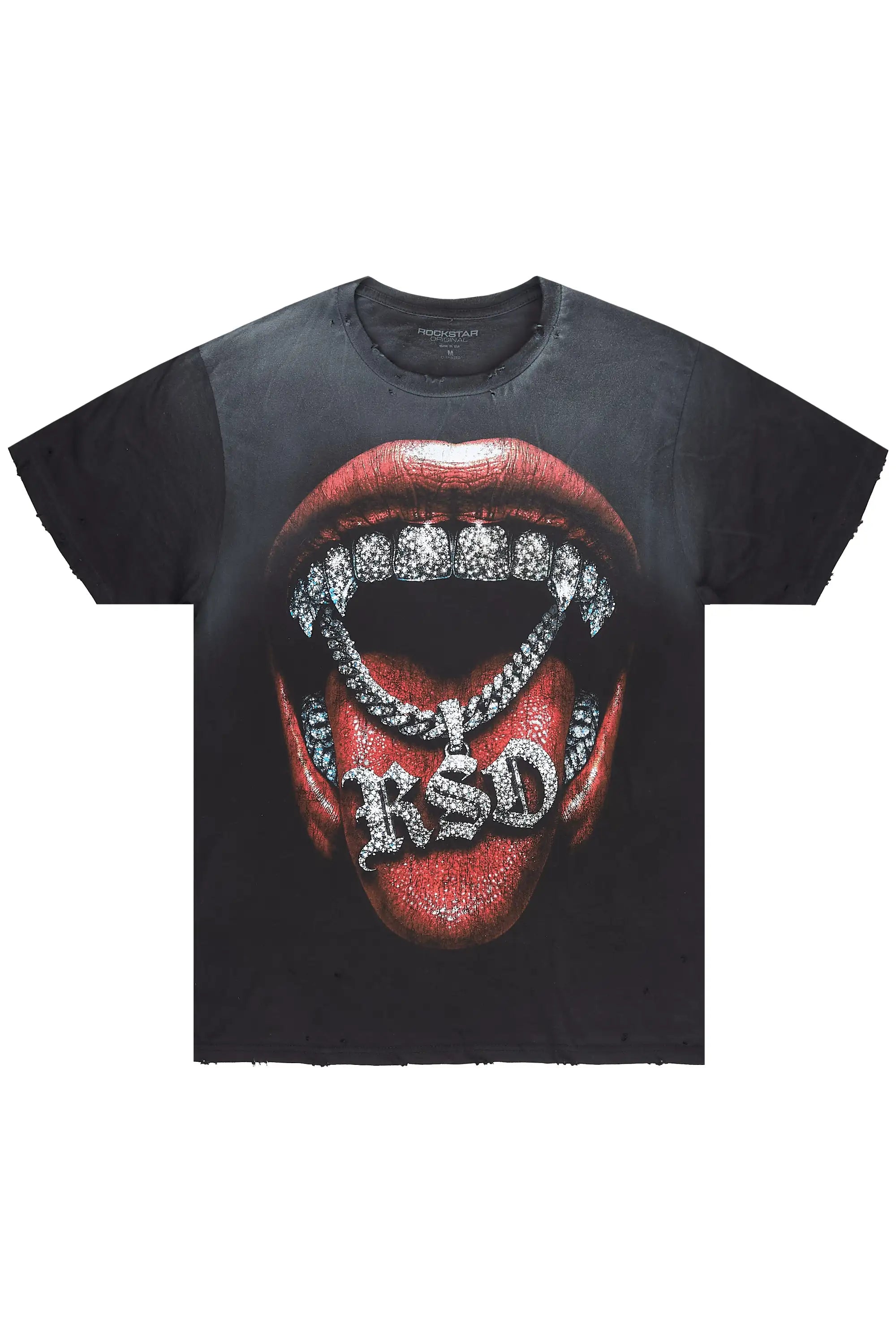 Noctis Black Oversized Graphic T-Shirt - image 1