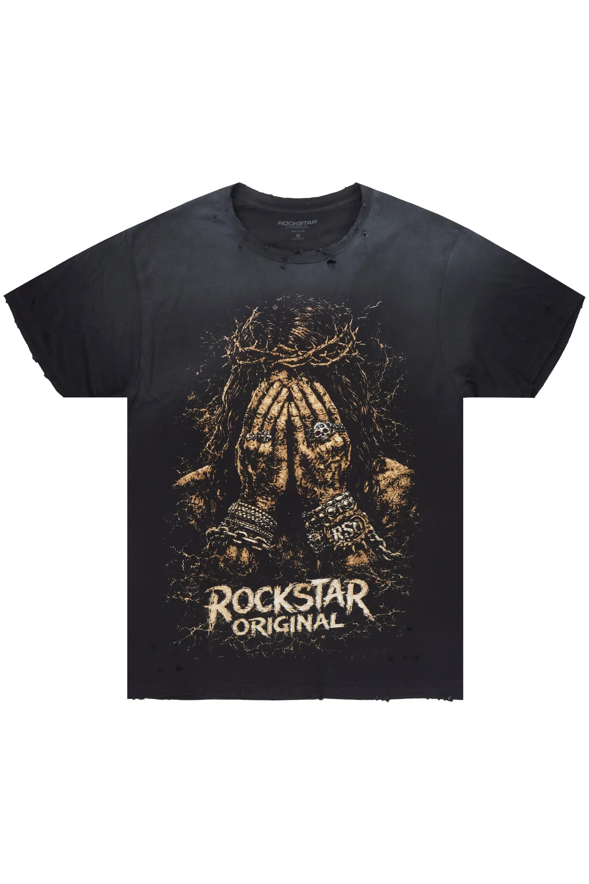 Sorrell Black Oversized Graphic T-Shirt - image 1