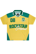 Roche Yellow/Green World Soccer Inspired Graphic Jersey - image 1