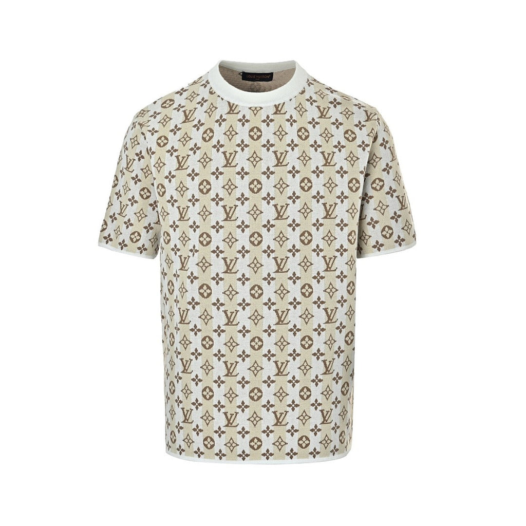 Louis Vuitton All-Over Monogram Print T-Shirt — Classic Canvas