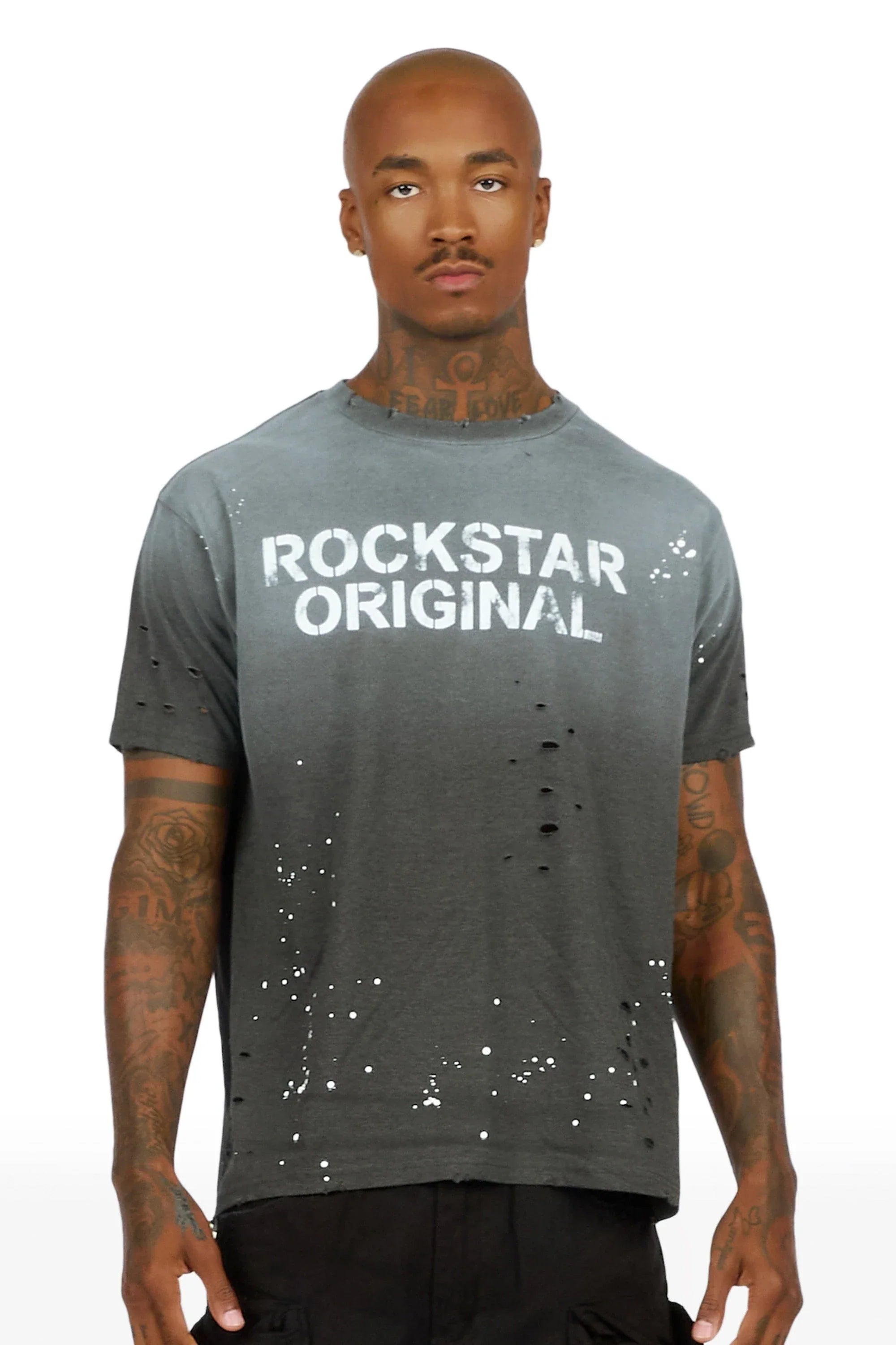 Reign Charcoal Oversized Graphic T-Shirt - image 2