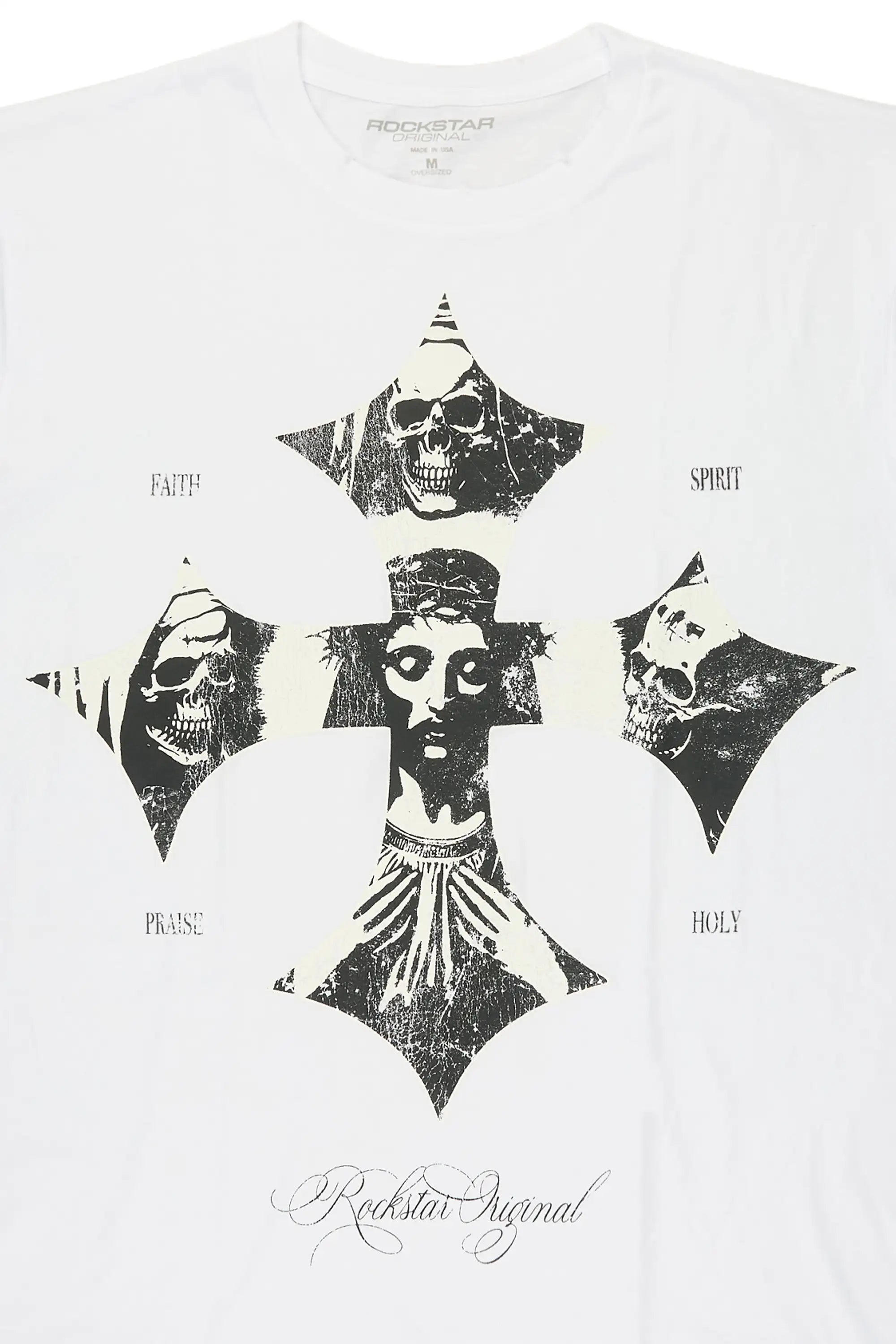 Lorzen White Cut Off Tee - image 2