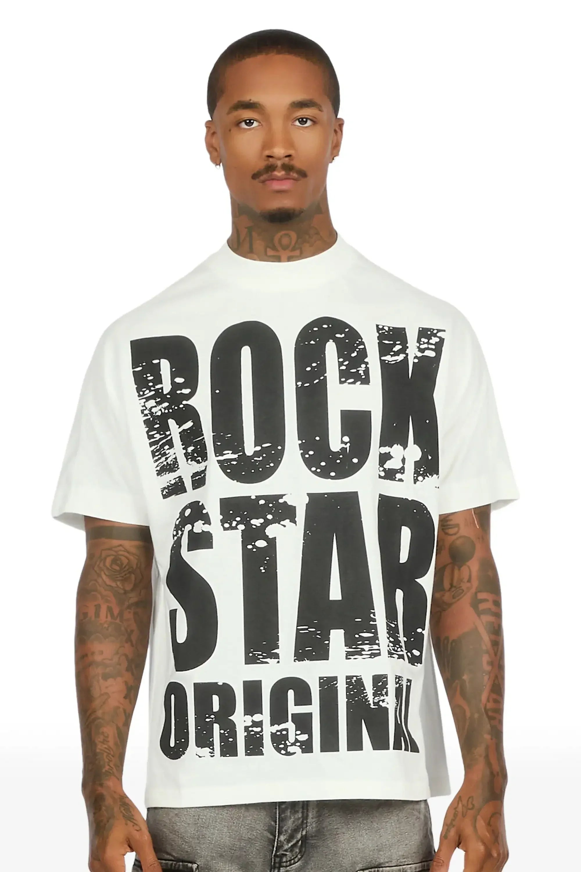 Higantic White Dolman T-Shirt - image 2